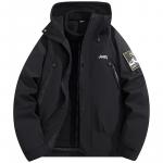 Ветровка Унисекс Jeep, черный (Двухслойный комплект) - фото