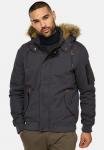 Зимняя куртка INDICODE JEANS Winter Jacket Pennington, темно-серый - фото 2