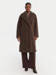 Шуба regular fit CW360STSFC5 Bomboogie, коричневый - фото