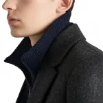 Prada Мужские бархатные куртки, синий, умеренного цвета - фото 7