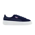 Кроссовки Suede Platform Jr Puma, синий - фото