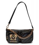 Сумка через плечо Love Moschino, черный - фото
