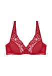 Бюстгальтер Yamamay Triangle bra, Ruby Floral/Dark Red - фото 7