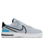 Кроссовки x 3m air force 1 react lx 'pure platinum baltic blue' Nike, мультиколор - фото 2