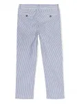Брюки в полоску Il Gufo, синий - фото 2