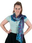 Шарф Sunsa, синий - фото 2