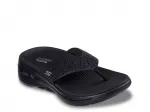 Сандалии GO Walk Arch Fit Dazzle Sandal Skechers, черный - фото