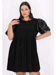 Платье до колена faina Plus Size Dress, черный - фото 3