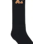 Носки Bear с вышитым логотипом Palm Angels, черный - фото 3