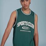 Футболка-майка унисекс зеленая Reebok - фото 6