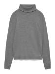 Свитер VERO MODA VMHAPPINESS, mottled grey - фото