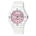Часы CASIO Waterproof Sports Pink DialWhite Strap PinkWhite Analog - фото