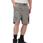 Джинсовые шорты мужские серые Evisu, серый - фото 4