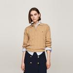 Женский свитер Tommy Hilfiger, хаки - фото 11