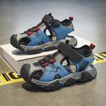 Детские сандалии Kung Fu partners, серый/синий - фото 3