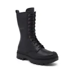 Кожаные ботильоны Tasha Coach, черный - фото