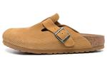 Женские тапочки Birkenstock Boston, Brown - фото