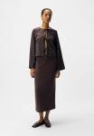 Юбка Object OBJREYNARD SKIRT FAIR, Seal Brown/Brown - фото 2