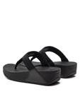 Шлепанцы FitFlop Lulu EC5 Negro, черный - фото 3