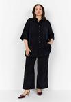 Блуза Wasabi Concept Button-down blouse, Black - фото 2