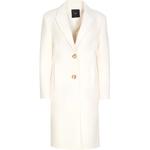 PINKO Белое женское пальто, White - фото