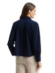 Блуза TOM TAILOR, темно-синий - фото 3