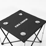 KIRKJUBØUR "Solkatt" складной походный стол черный - фото 5