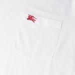 Футболка мужская белая Burberry, белый - фото 4