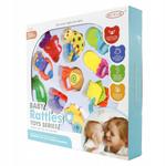 Набор погремушек-прорезывателей 10 шт. Midex - фото