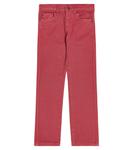 Прямые джинсы Bonnie из смесового хлопка Bonpoint, розовый - фото