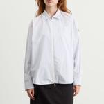 Полосатая рубашка Moncler, белый - фото 2