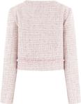 GUESS женская куртка Eco Clotilde Tweed, Delicate Pink Multi - фото 4