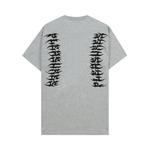 Рваная футболка Pleasures Heather Grey - фото 2