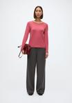 Джемпер TOM TAILOR KNIT BASIC CREW NECK, Cozy Pink/Pink - фото 2