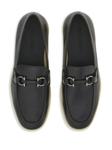 Ferragamo лоферы с пряжкой Gancini, черный - фото 4