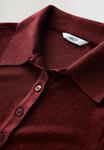 Поло Next SPARKLE LONG SLEEVE , Burgundy/Red - фото 6