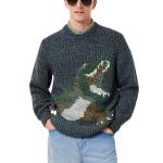 Мужской свитер LACOSTE, темно-серый - фото 3