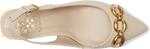 Туфли Vince Camuto Hamden Chain Link Slingback Pumps, Soft Buff - фото 2