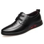 Туфли мужские Men"s Casual Men Low-Top Modengpan, черный - фото