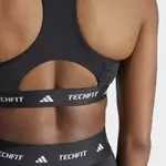 Спортивный топ Adidas TECHFIT, черный - фото 4