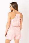 Комбинезон с полосками и бантом спереди KRISP, розовый - фото 3