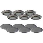 Столовый сервиз Leonardo, 1x1x1 см, антрацит - фото