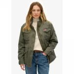 Куртка Superdry Military Borg, зеленый - фото 4