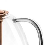 Чайник Чайник Tè Per Te 1,5 литра прозрачный Leonardo, прозрачный - фото 3