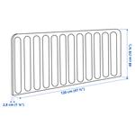 Экран для стола IKEA, 120x48 см, синий - фото 5