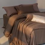 LUOLAI HOME Постельное белье 4 предмета, простыня, 200 см, цвет floating gold - фото 8