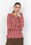 Блуза Soyaconcept SC-FELICITY, Rot Beige - 0002/Red - фото