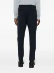 Зауженные брюки с логотипом Herno, синий - фото 4