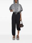 Acne Studios джогеры с вышитым логотипом, черный - фото 2