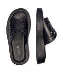Тапочки кожаные Marc Cain, черный - фото 4